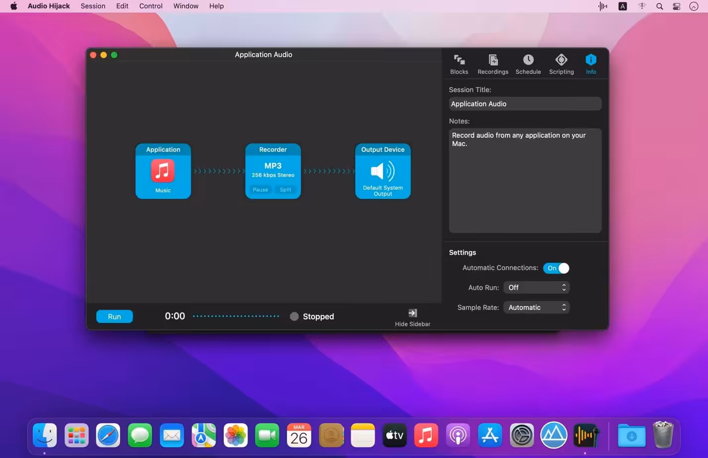 Audio Hijack Captura 1