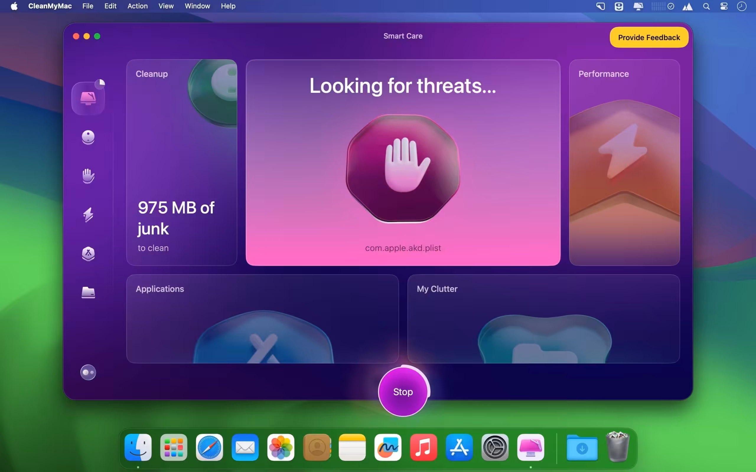 CleanMyMac Captura 3