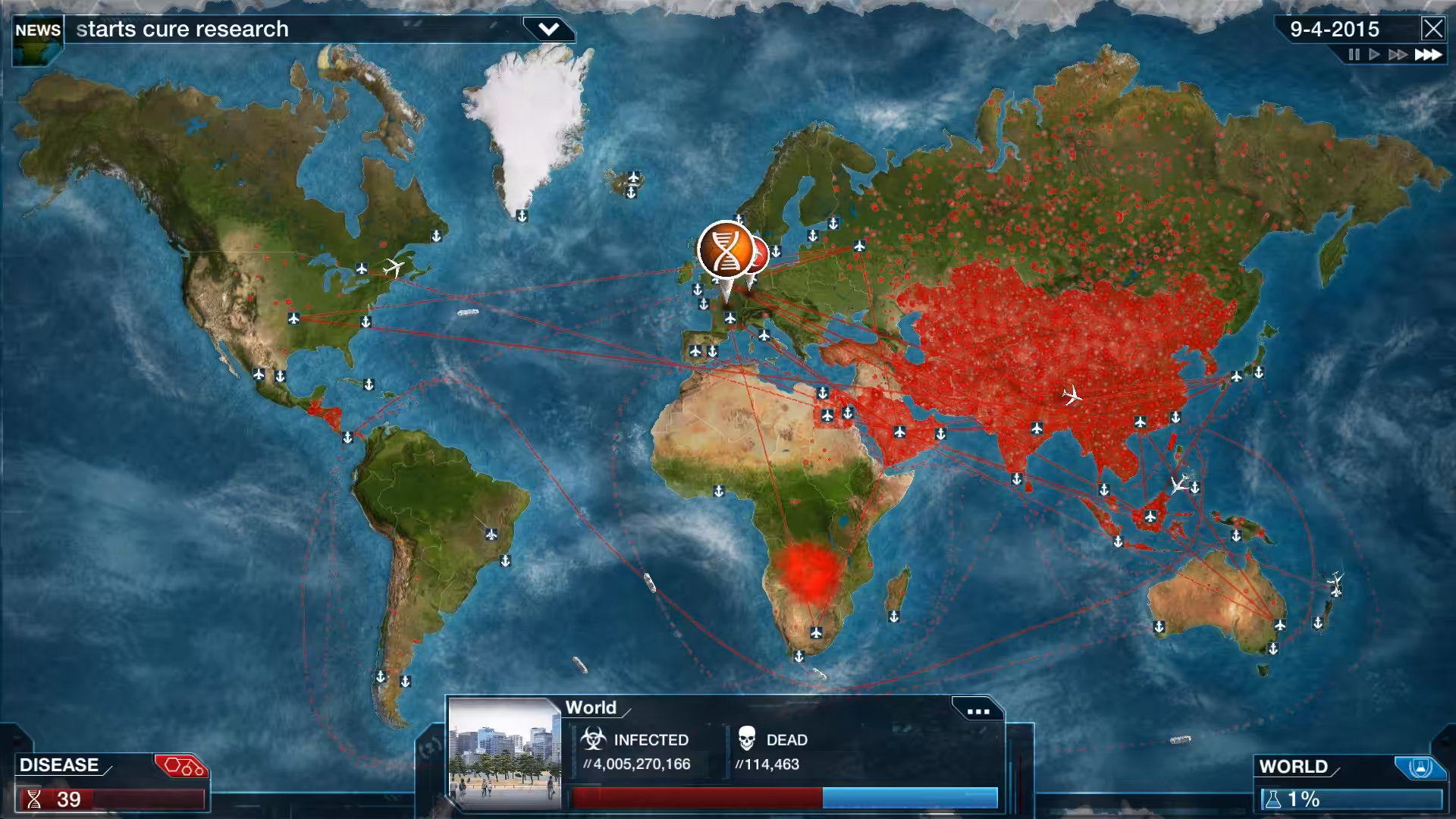 Plague Inc: Evolved Captura 1