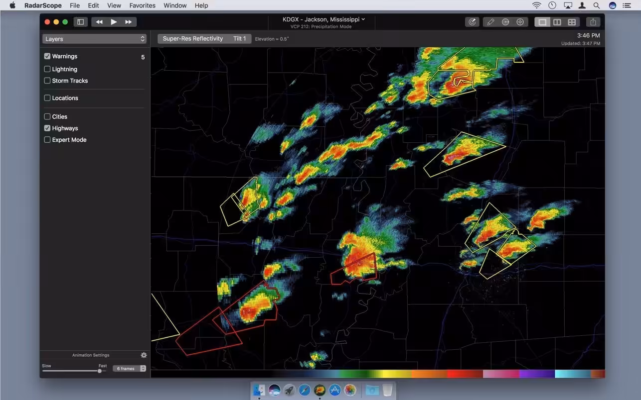 RadarScope Captura 3