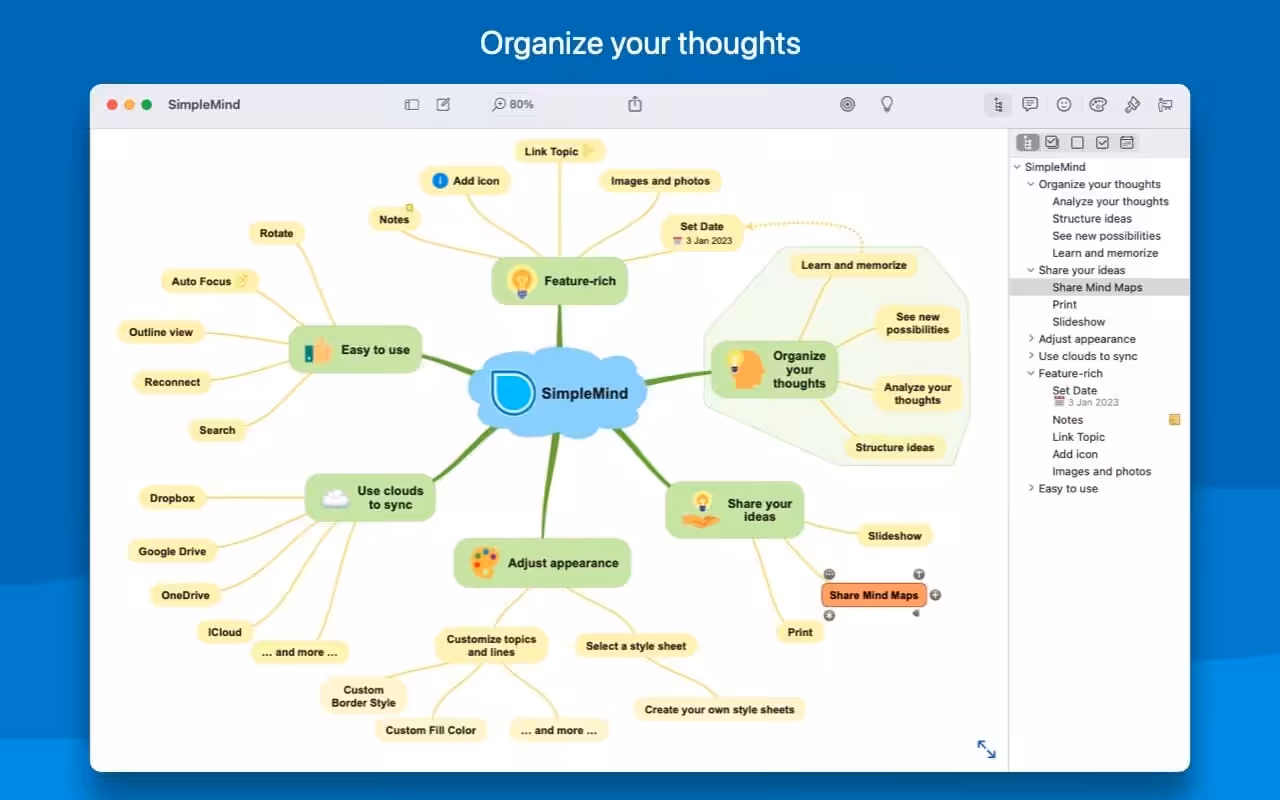 SimpleMind Pro Captura 2