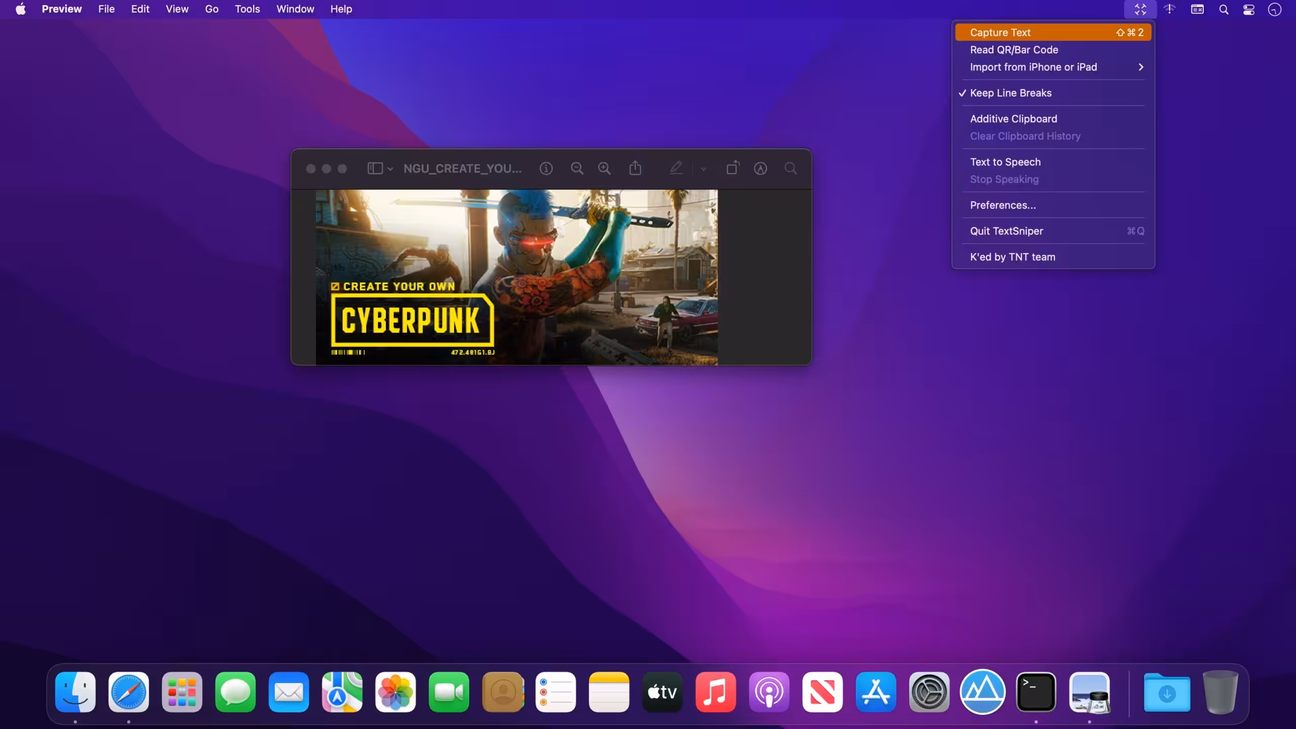 TextSniper Captura 1