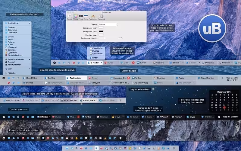 uBar Captura 1
